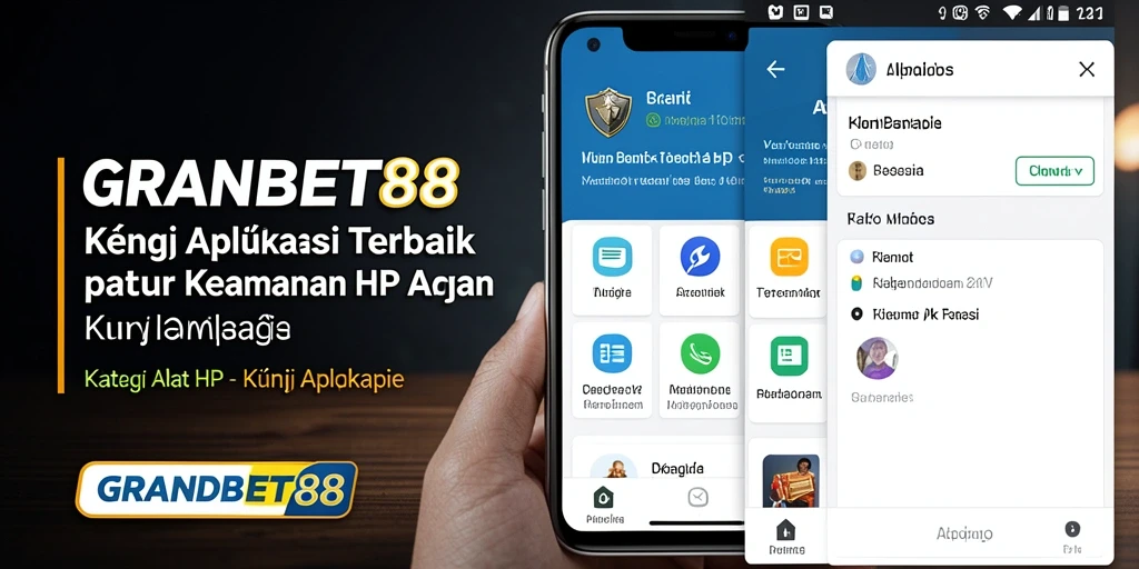 Antarmuka GRANDBET88 yang intuitif dan fungsional untuk penguncian aplikasi.