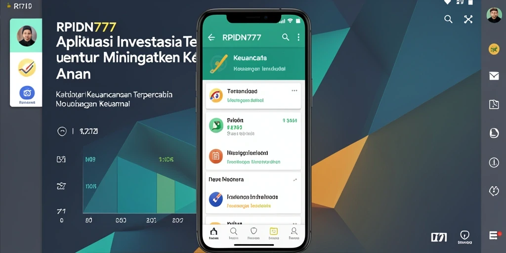 Tampilan antarmuka RPIDN777 yang intuitif untuk investasi yang lebih baik.