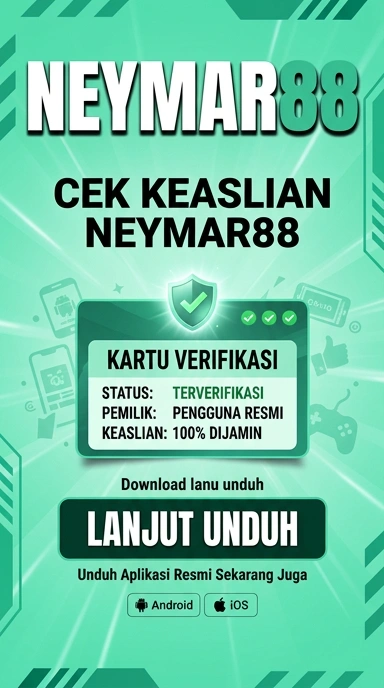 Tampilan kanal resmi neymar88